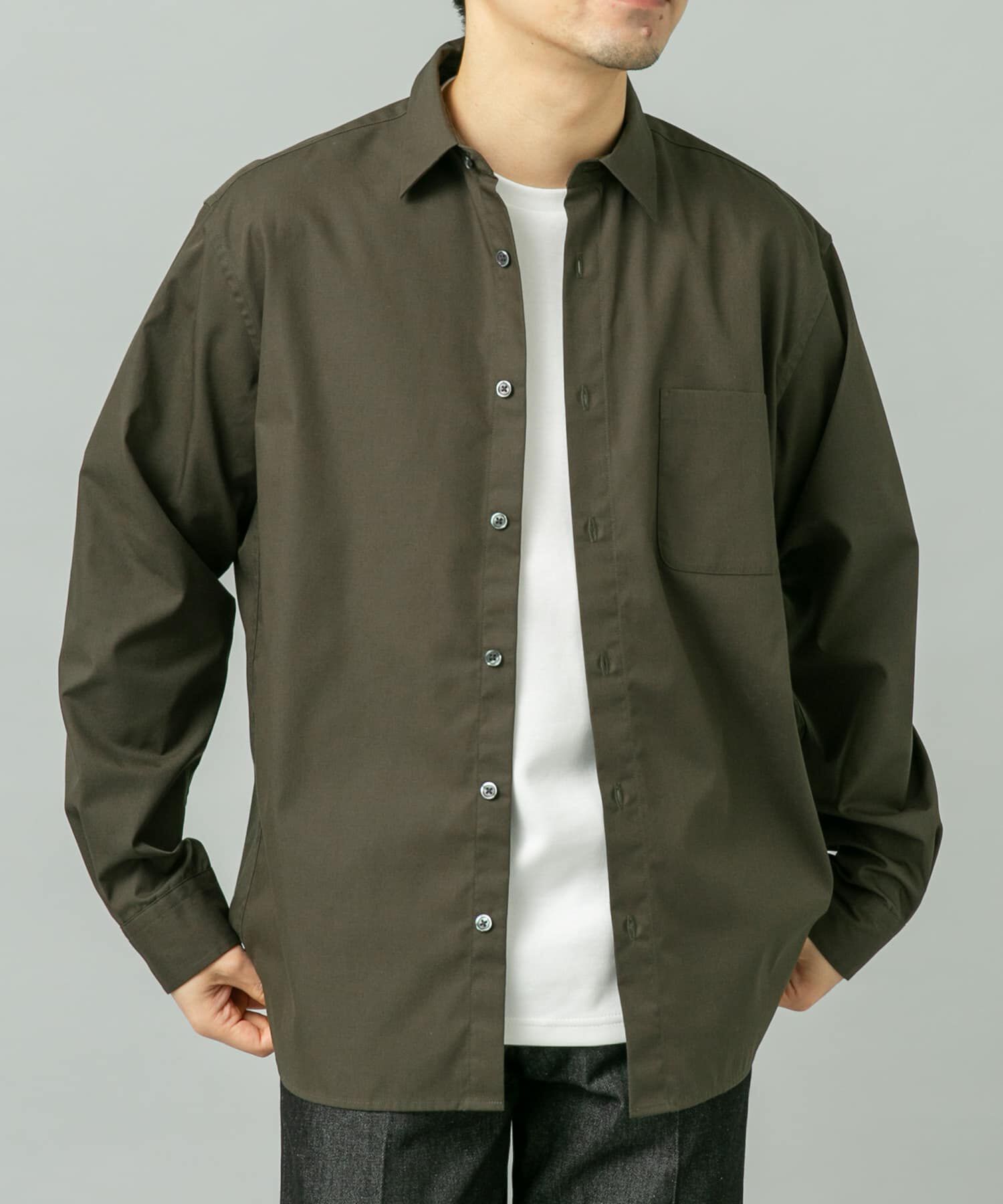 URBAN RESEARCH ROSSO「『防シワ/防臭』アーバンリラックスブロードシャツ」|シャツ・ブラウス|