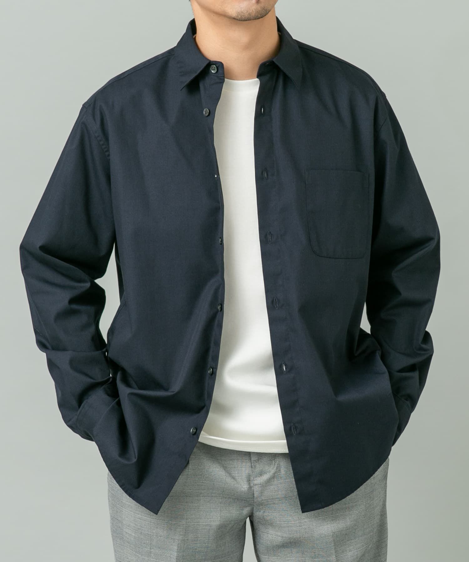 URBAN RESEARCH ROSSO「『防シワ/防臭』アーバンリラックスブロードシャツ」|シャツ・ブラウス|