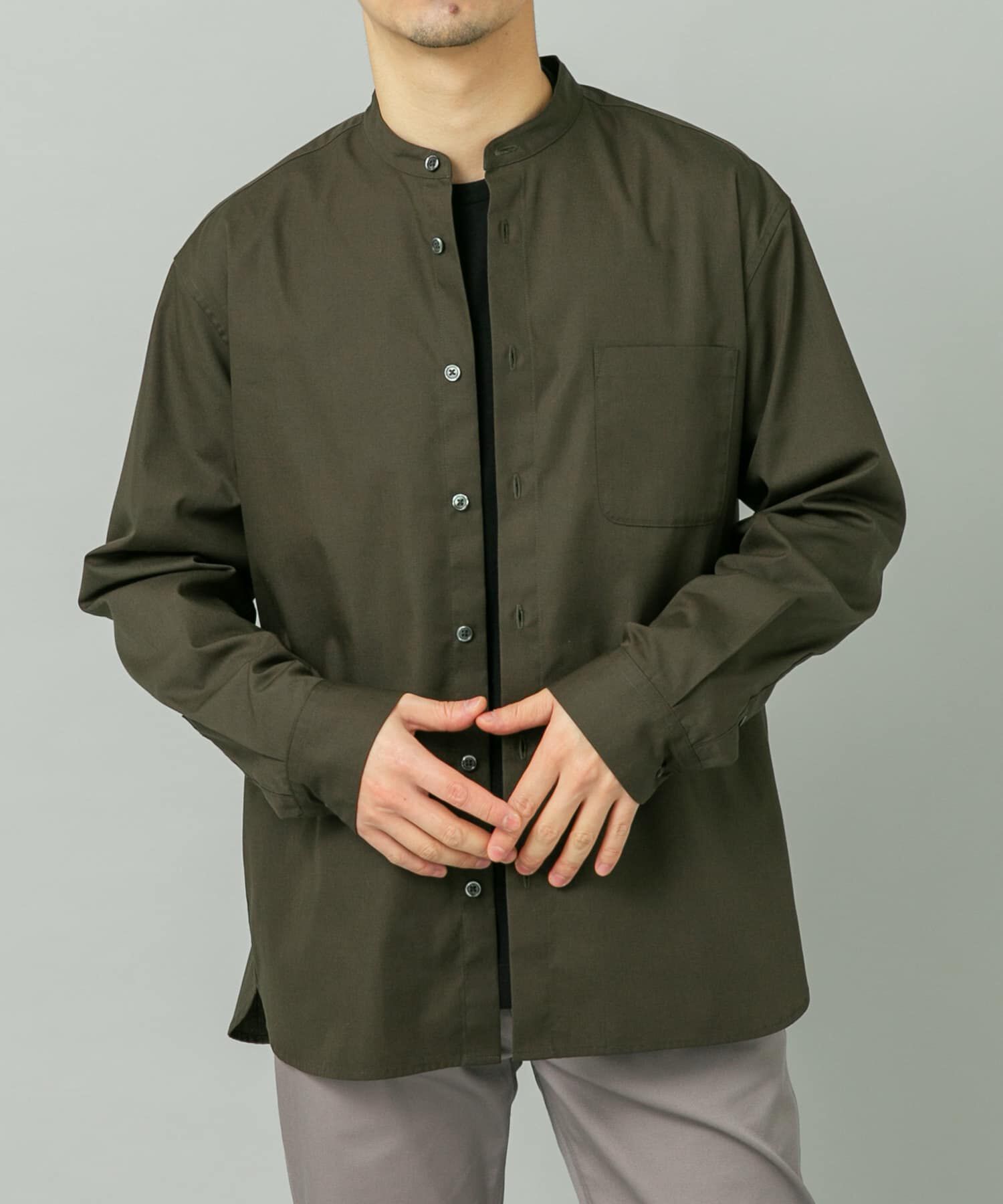 URBAN RESEARCH ROSSO「『防シワ/防臭』アーバンリラックスブロードバンドシャツ」|シャツ・ブラウス|