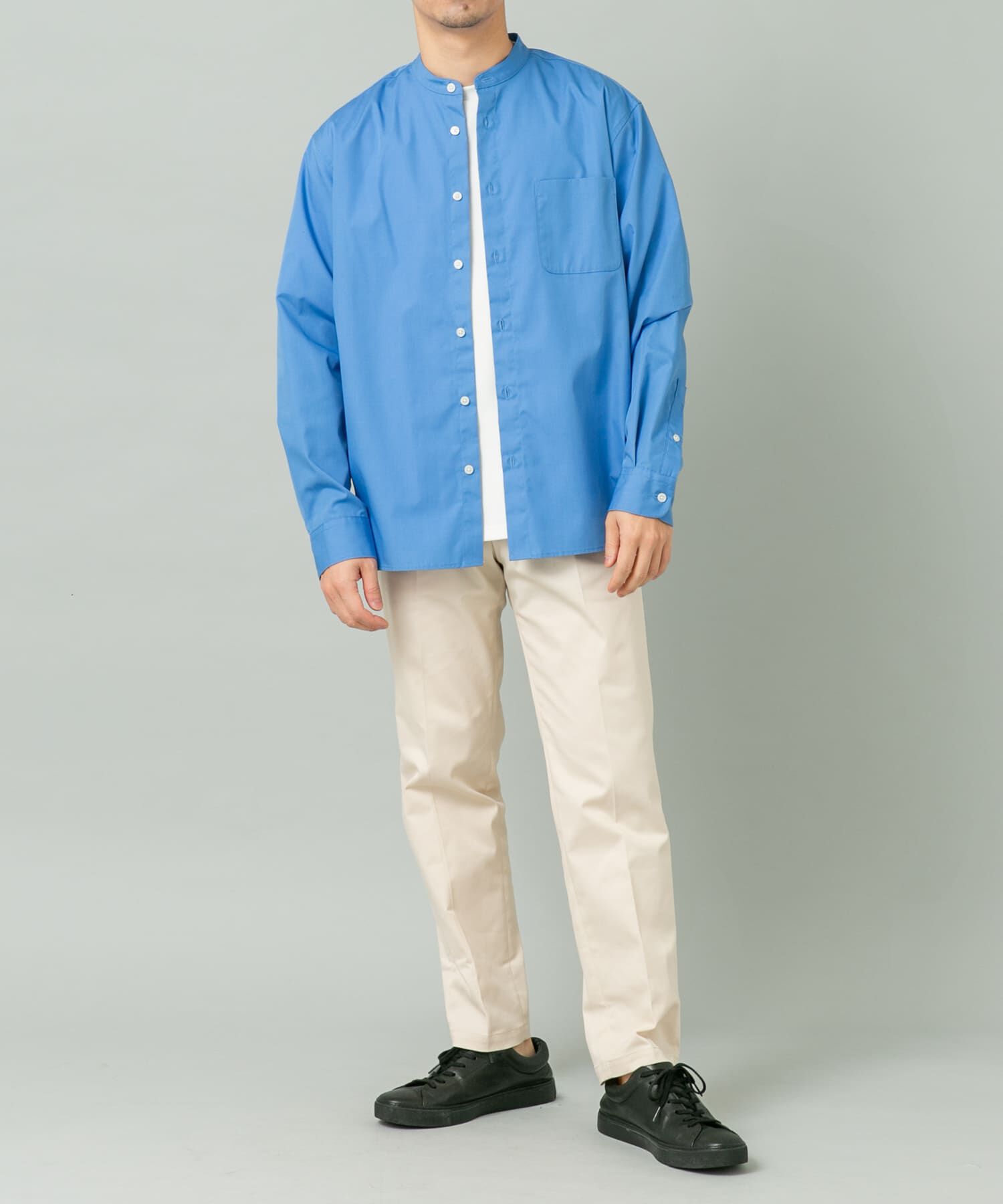 URBAN RESEARCH ROSSO「『防シワ/防臭』アーバンリラックスブロードバンドシャツ」|シャツ・ブラウス|