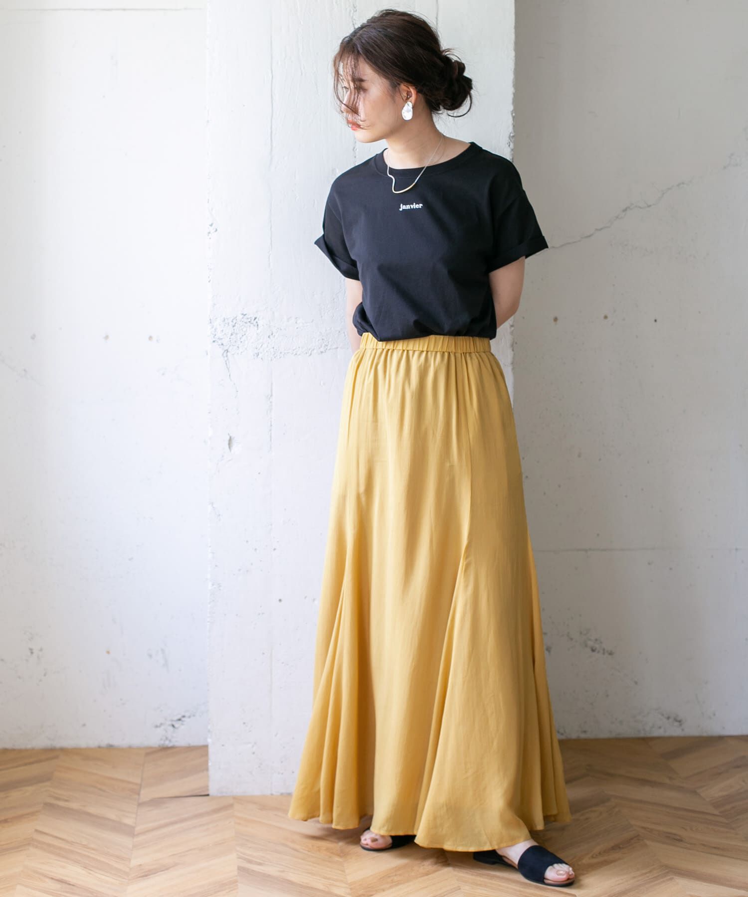  「マキシフレアスカート&there4;」|スカート|