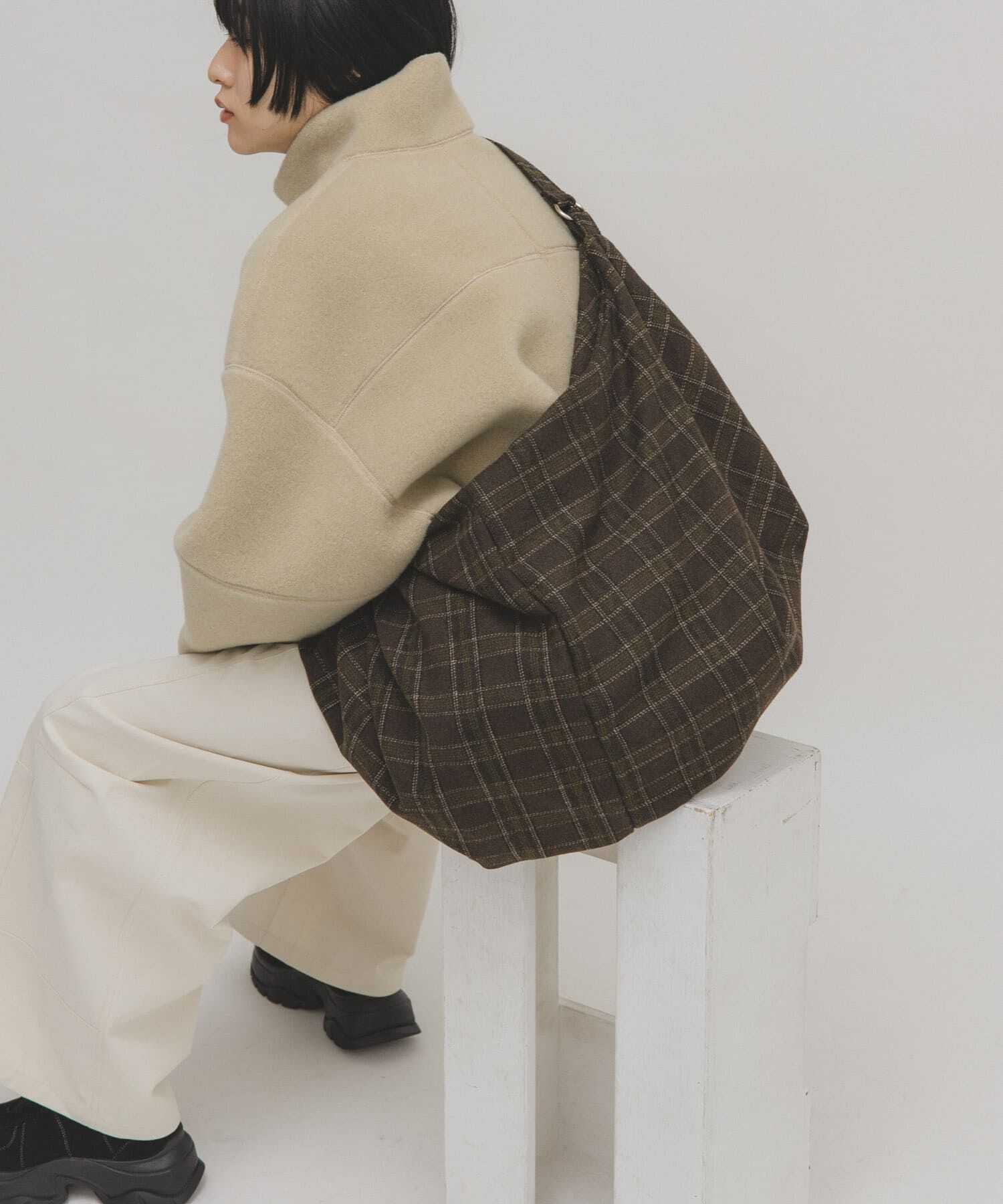  「ウールミックス2WAYイージーBAG」|トートバッグ|