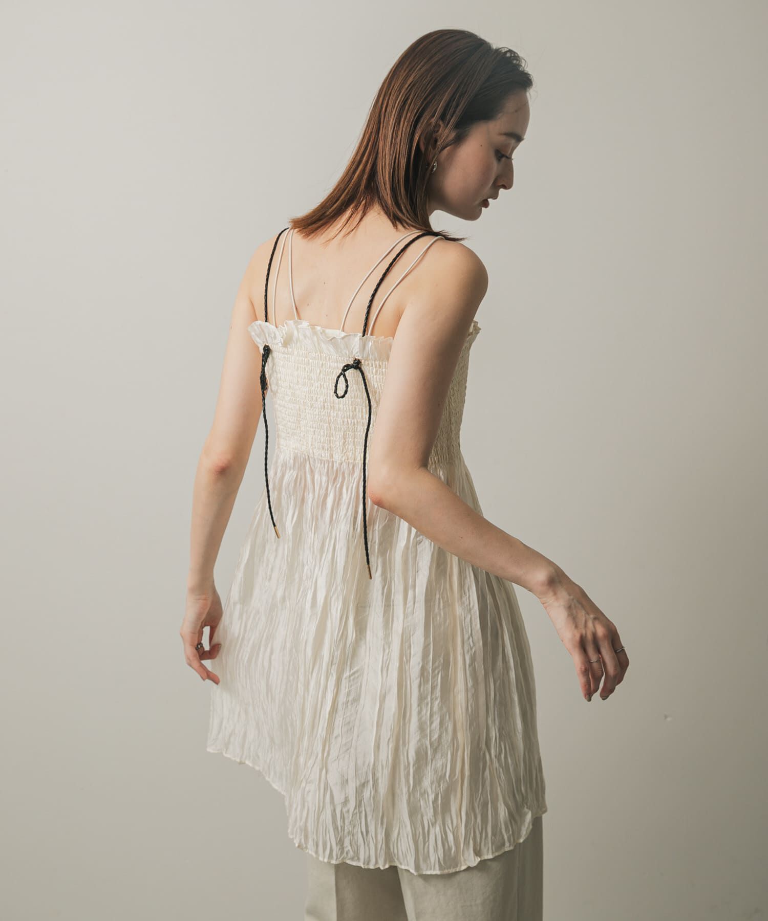 SENSE OF PLACE by URBAN RESEARCH「シャーリングプリーツミニワンピース」|ワンピース|