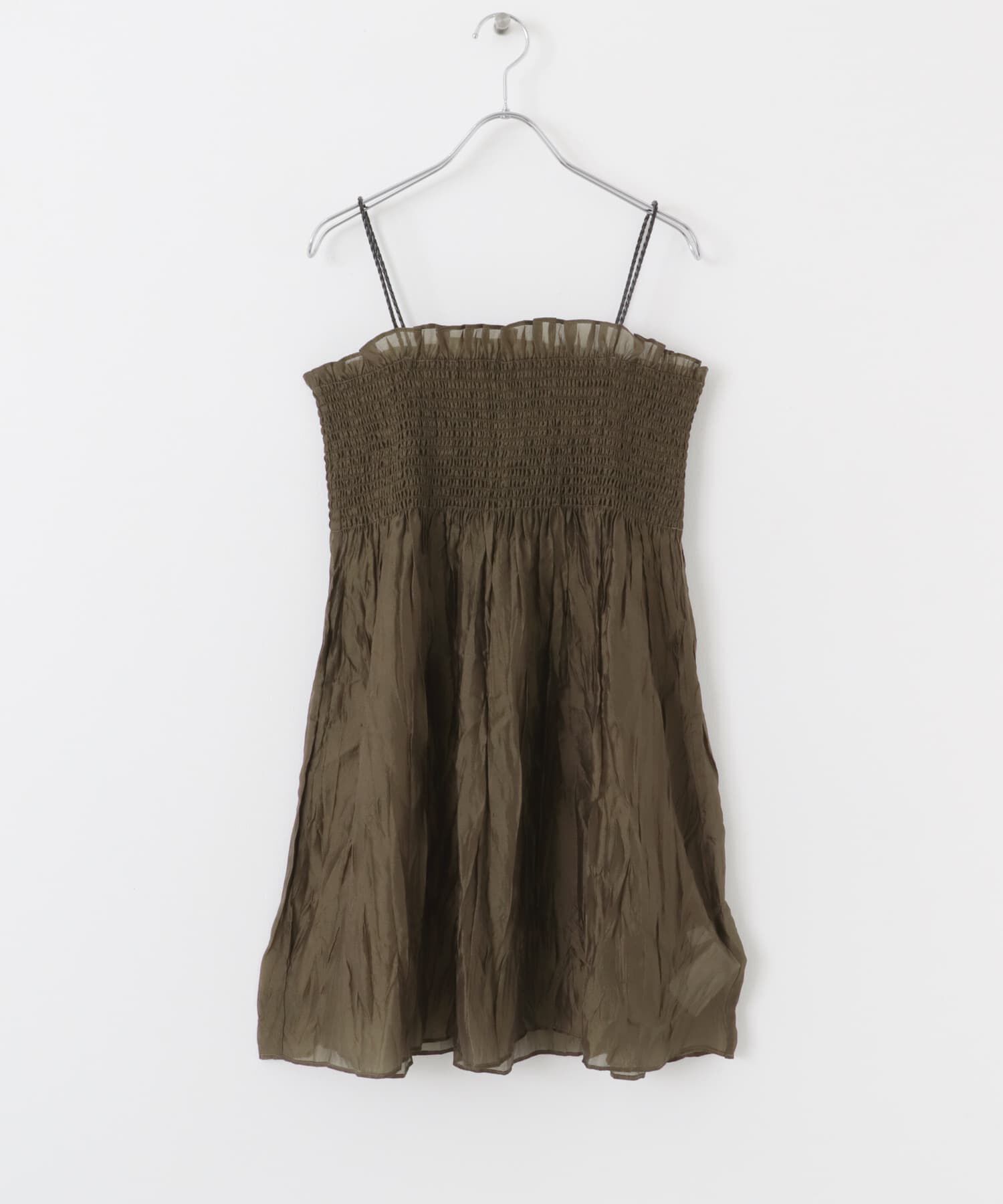 SENSE OF PLACE by URBAN RESEARCH「シャーリングプリーツミニワンピース」|ワンピース|