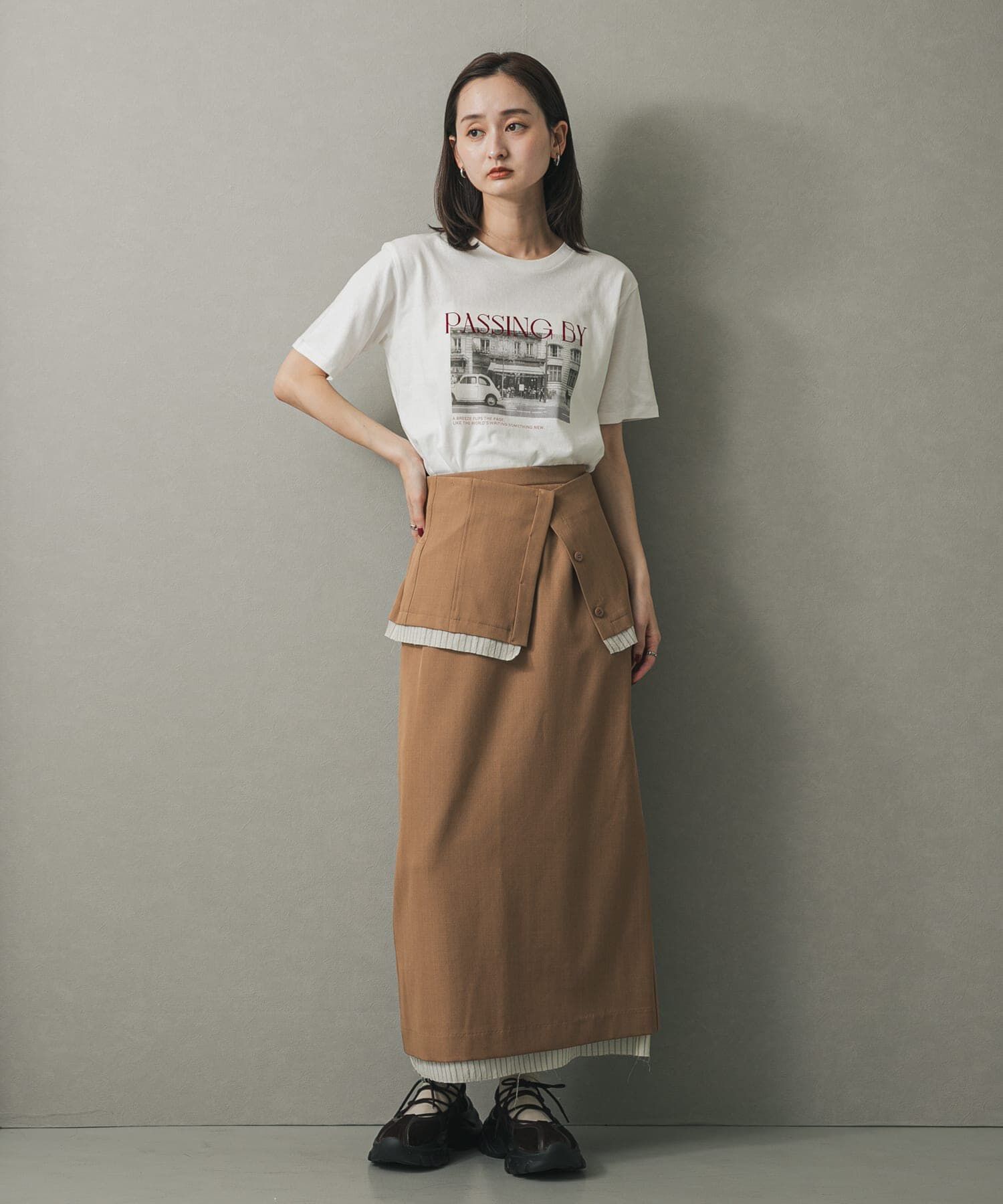 SENSE OF PLACE by URBAN RESEARCH「レースアップバレエスニーカー」|スニーカー|