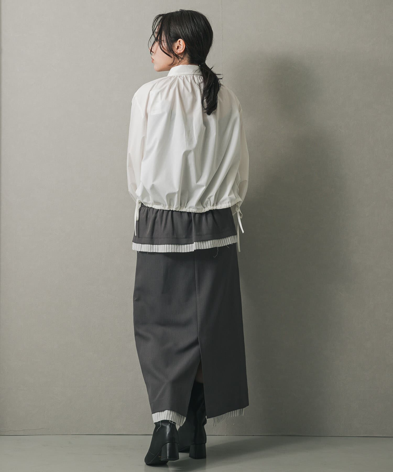 SENSE OF PLACE by URBAN RESEARCH「ワイドシャフトミドルブーツ」|ショートブーツ|