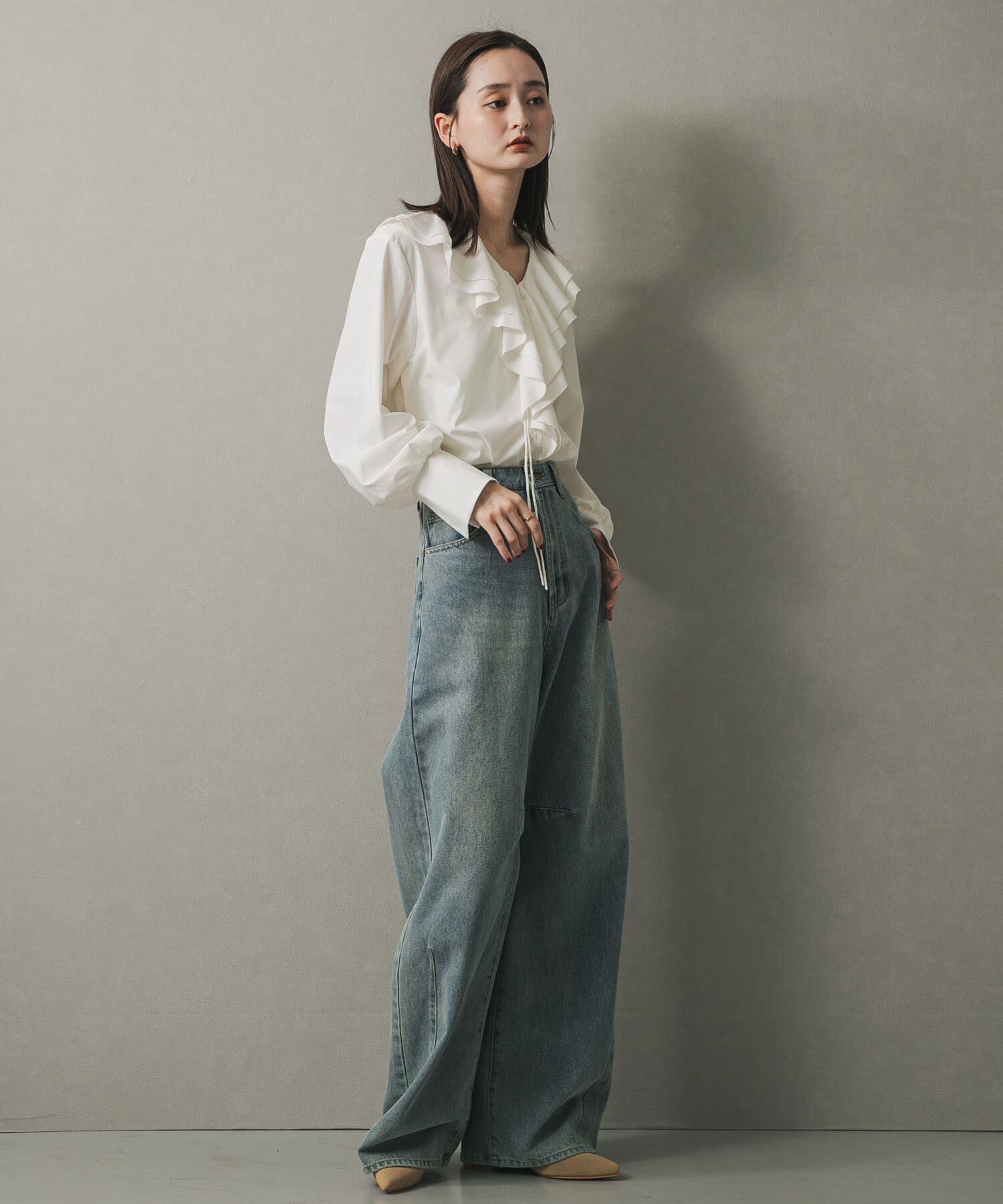 SENSE OF PLACE by URBAN RESEARCH「ワイドシャフトミドルブーツ」|ショートブーツ|