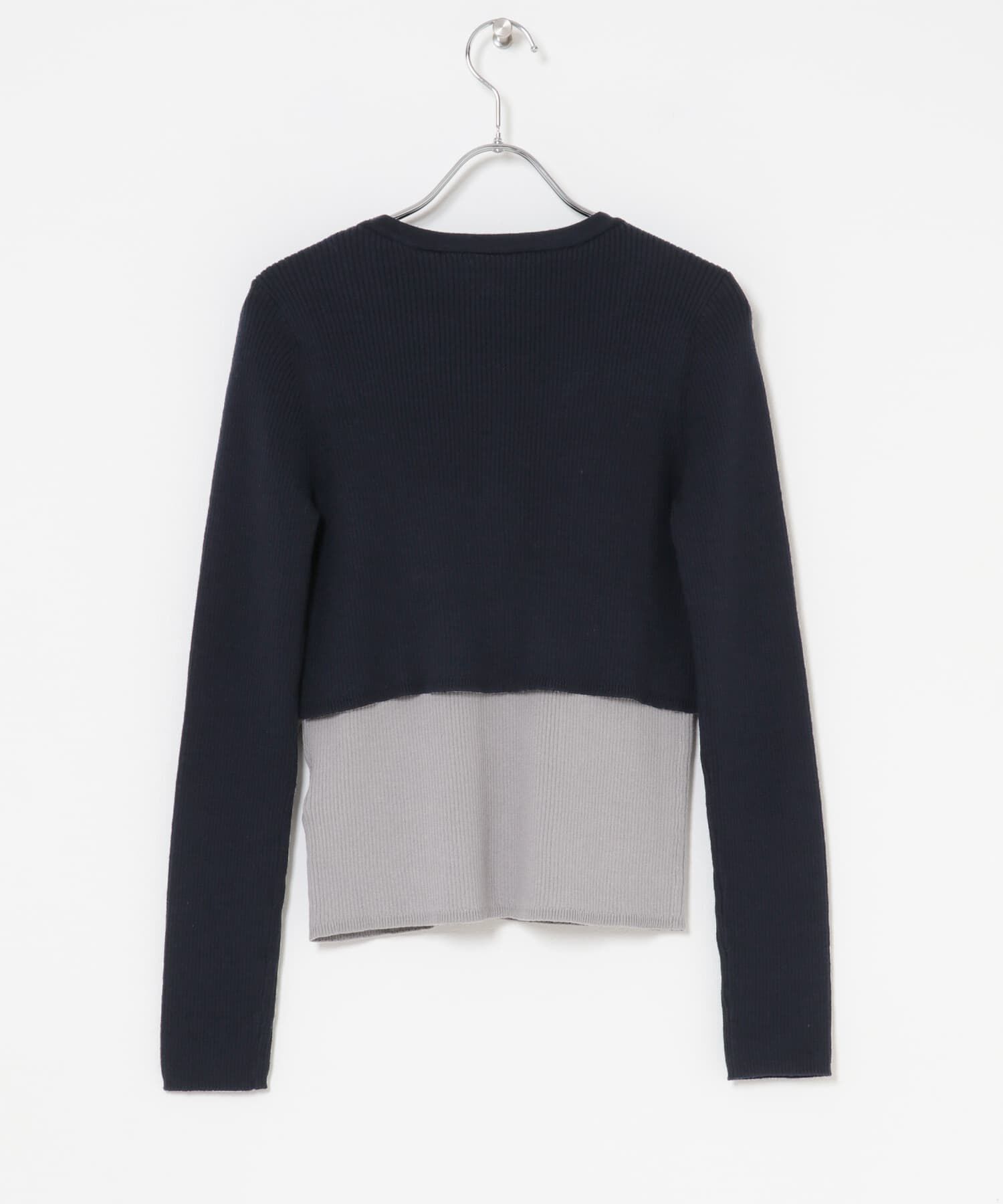 SENSE OF PLACE by URBAN RESEARCH「ダブルレイヤードカーディガン」|カーディガン|