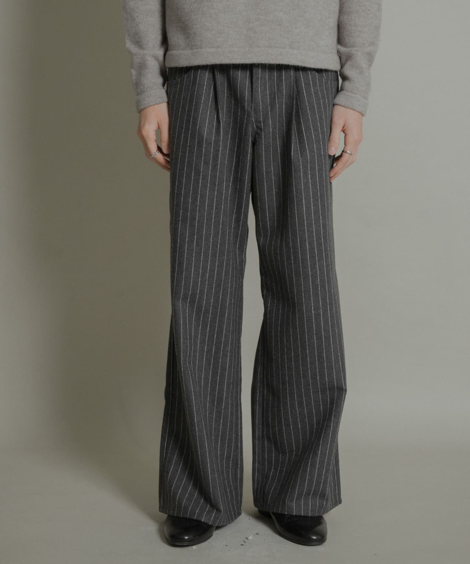 SENSE OF PLACE by URBAN RESEARCH「ウールブレンドカーブポケットストレートパンツ」|その他|