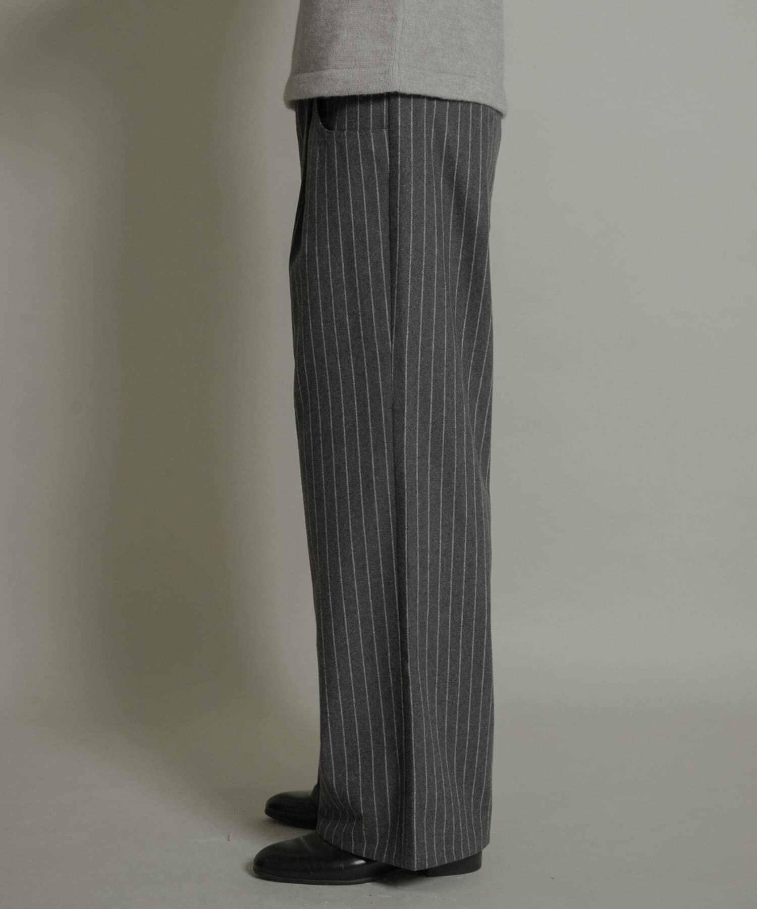 SENSE OF PLACE by URBAN RESEARCH「ウールブレンドカーブポケットストレートパンツ」|その他|