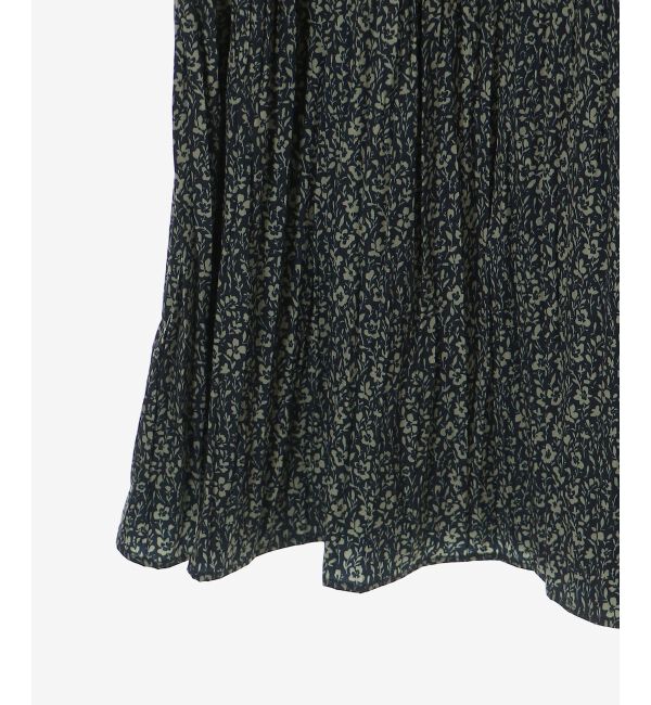  「フラワープリントプリーツキャミワンピース」|ワンピース|