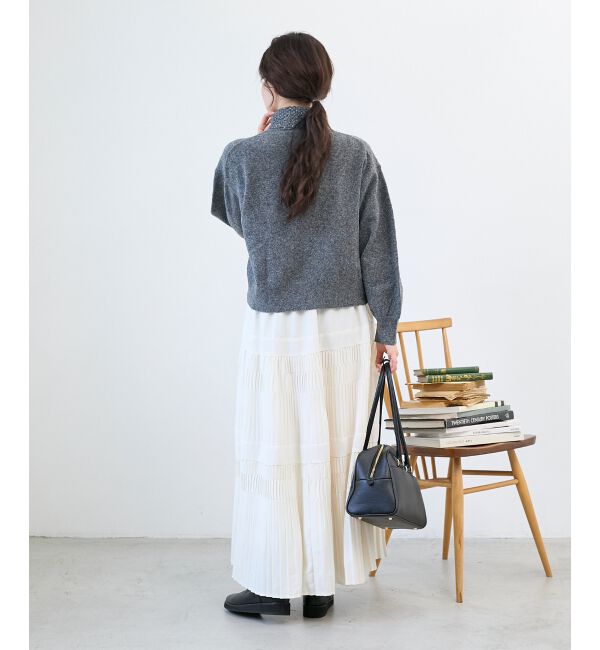  「2wayスパンコール襟ニット」|ニット・セーター|