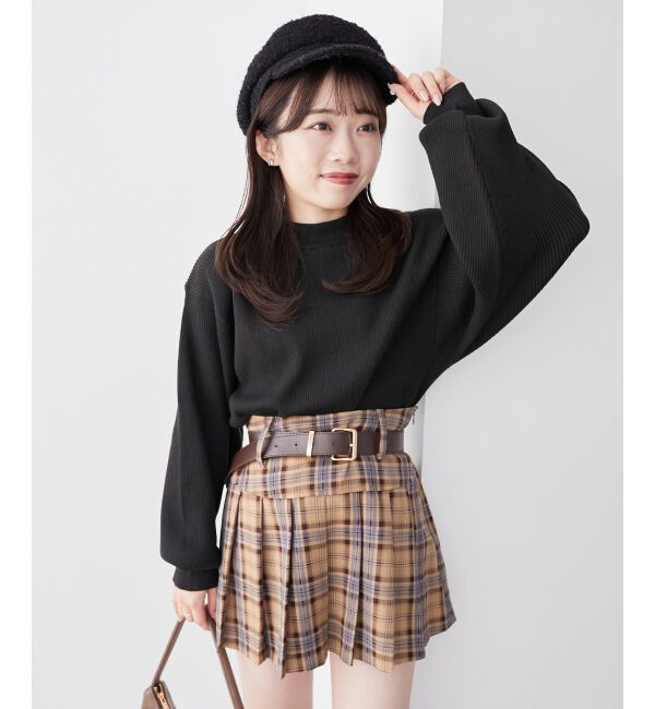 MAJESTICLEGON「ボリュームスリーブニット」|ニット・セーター|