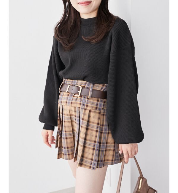 MAJESTICLEGON「ボリュームスリーブニット」|ニット・セーター|