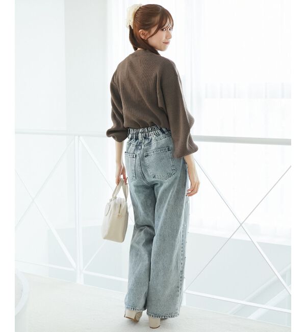 MAJESTICLEGON「ボリュームスリーブニット」|ニット・セーター|