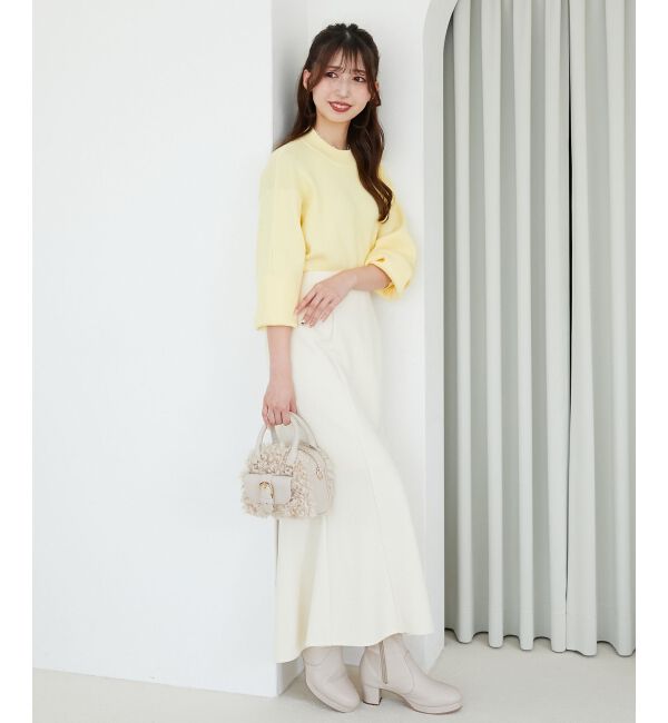 MAJESTICLEGON「ボリュームスリーブニット」|ニット・セーター|