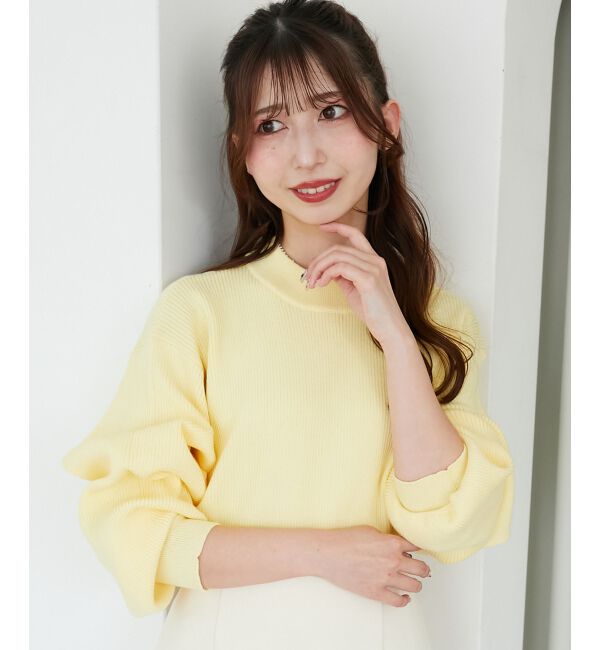 MAJESTICLEGON「ボリュームスリーブニット」|ニット・セーター|