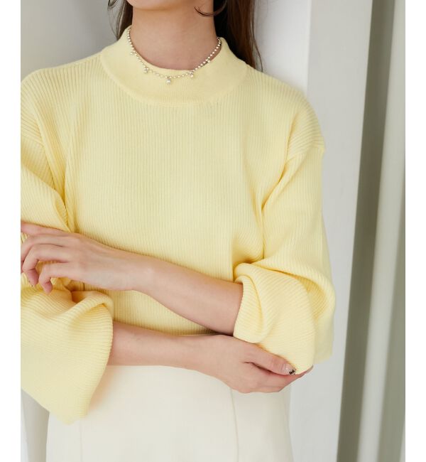 MAJESTICLEGON「ボリュームスリーブニット」|ニット・セーター|