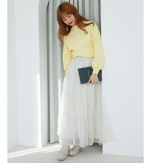 MAJESTICLEGON「ボリュームスリーブニット」|ニット・セーター|