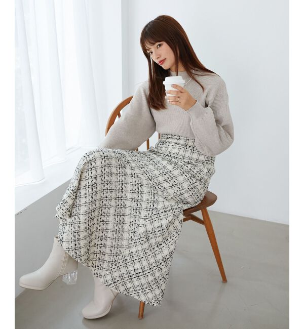MAJESTICLEGON「ボリュームスリーブニット」|ニット・セーター|