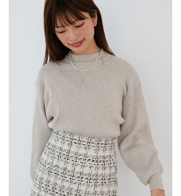 MAJESTICLEGON「ボリュームスリーブニット」|ニット・セーター|