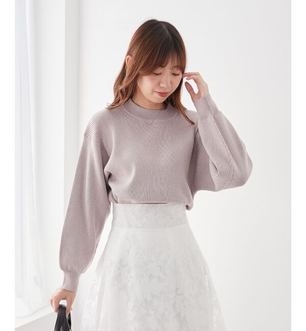 MAJESTICLEGON「ボリュームスリーブニット」|ニット・セーター|