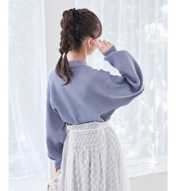 MAJESTICLEGON「ボリュームスリーブニット」|ニット・セーター|