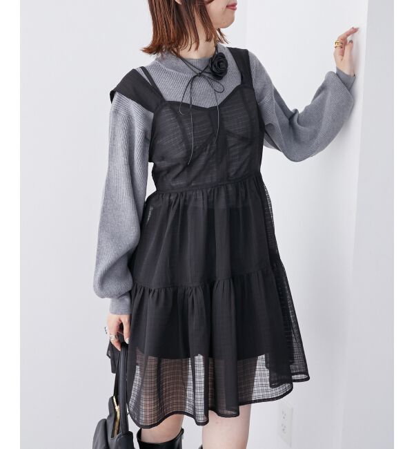 MAJESTICLEGON「ボリュームスリーブニット」|ニット・セーター|