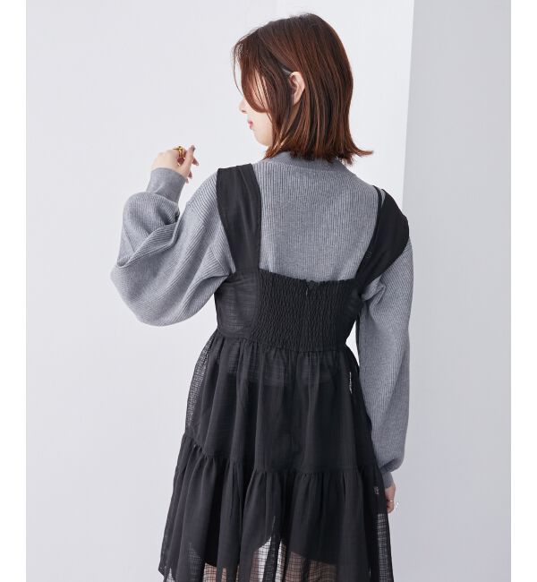 MAJESTICLEGON「ボリュームスリーブニット」|ニット・セーター|