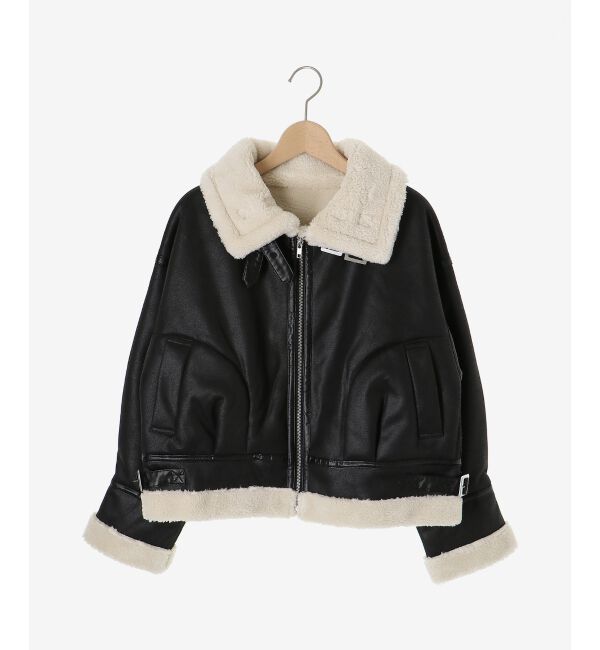  「オーバーサイズボアブルゾン」|ブルゾン・スタジャン|