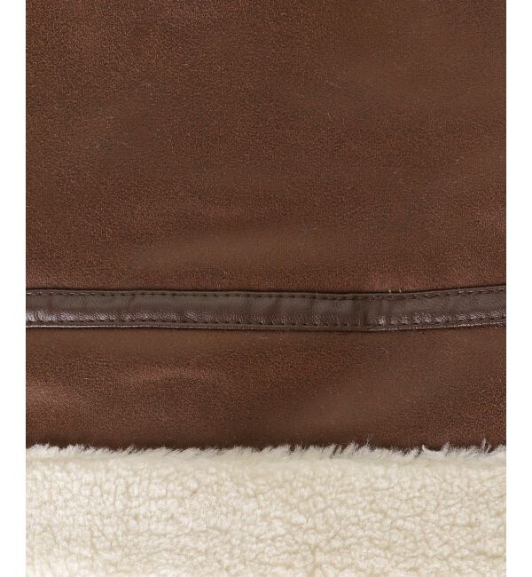  「オーバーサイズボアブルゾン」|ブルゾン・スタジャン|