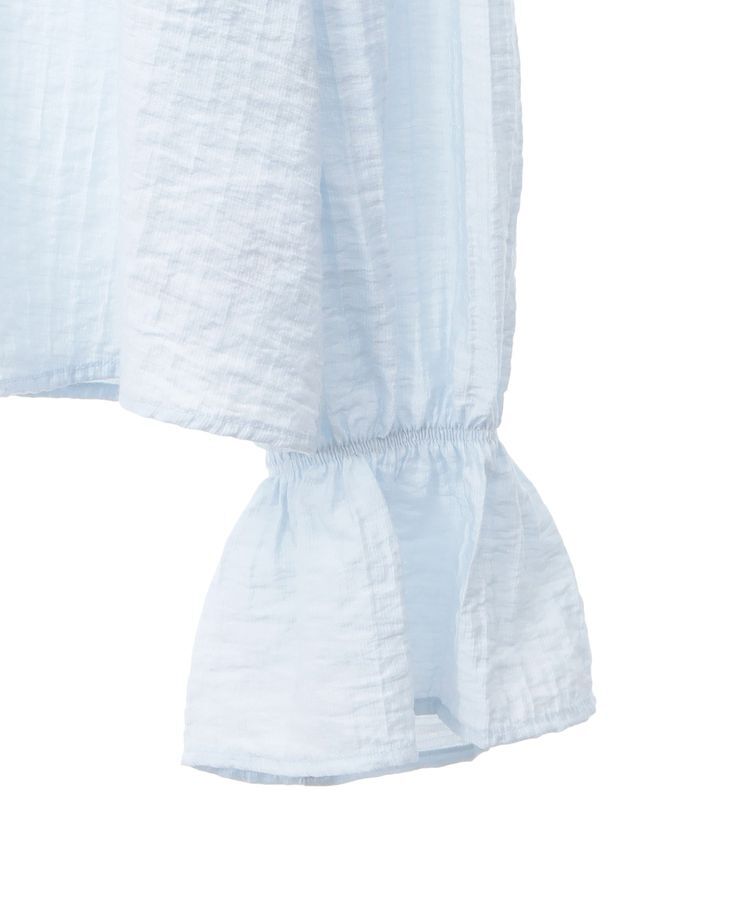 earth music&ecology「2WAYスクエアラッフルカラーブラウス」|シャツ・ブラウス|