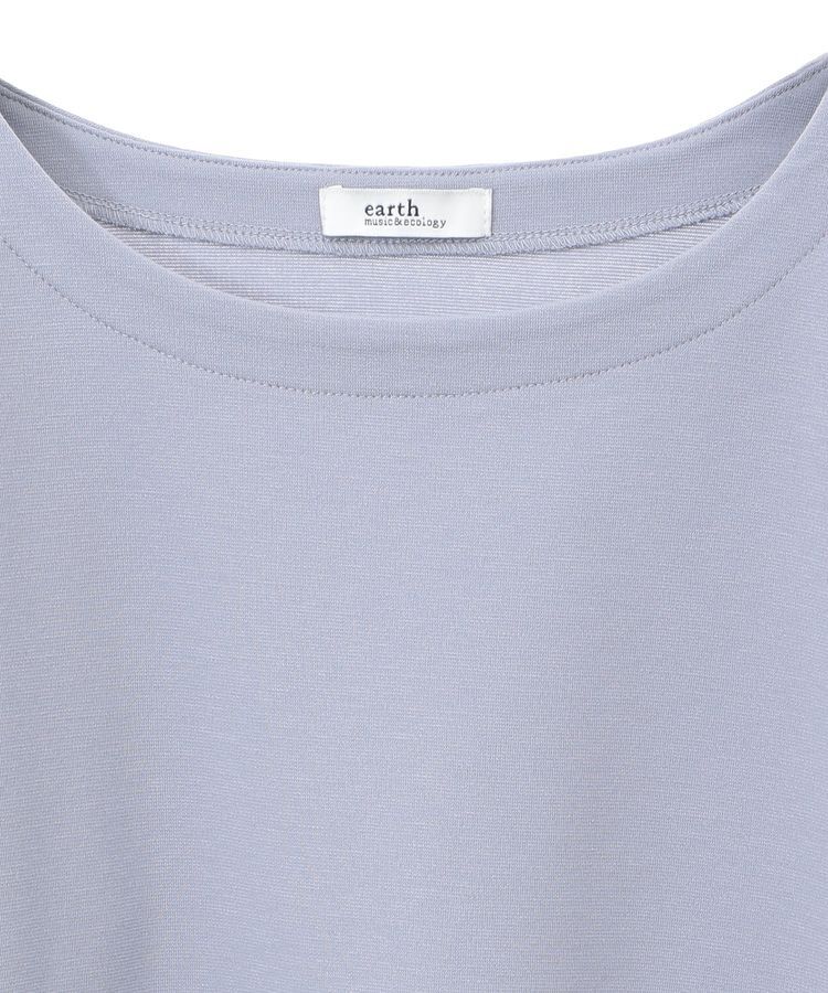 earth music&ecology「シアーチェックスリーブプルオーバー」|Tシャツ・カットソー|