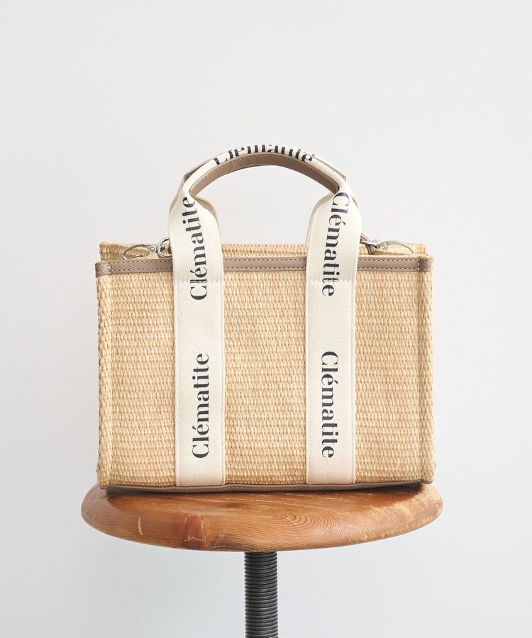 earth music&ecology「ロゴテープトートバッグ」|トートバッグ|Natural