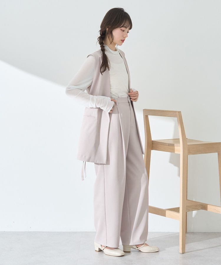 earth music&ecology「ショルダータックジレ」|その他|