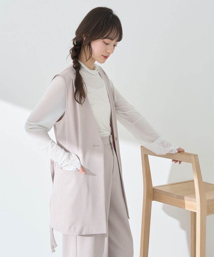 earth music&ecology「ショルダータックジレ」|その他|