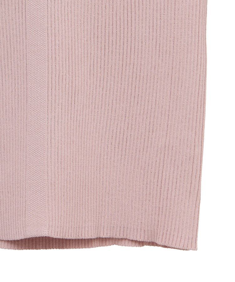 earth music&ecology「ビッグカラーノースリニットトップス」|ニット・セーター|