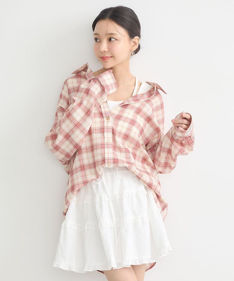 earth music&ecology「アソートオーバーシャツ」|シャツ・ブラウス|