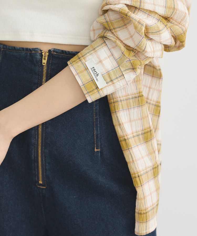 earth music&ecology「アソートオーバーシャツ」|シャツ・ブラウス|