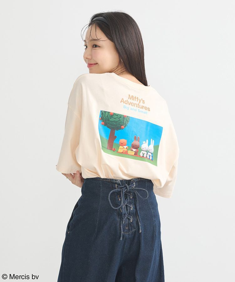 earth music&ecology「miffy/earth ミッフィーフレンズアニメーションT」|Tシャツ・カットソー|