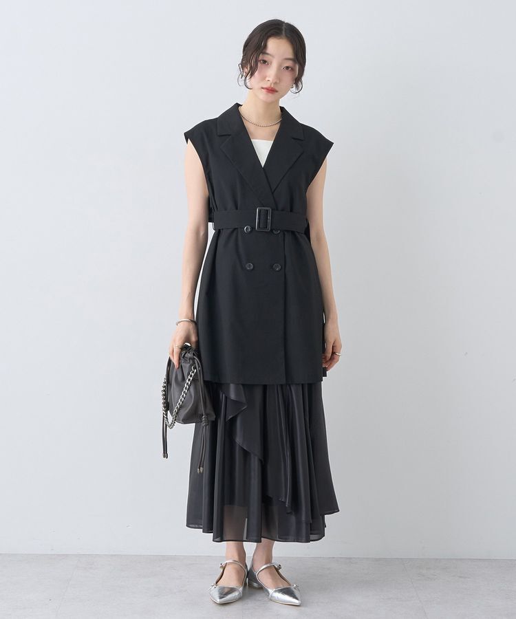 earth music&ecology「ショートジレンチ」|トレンチコート|