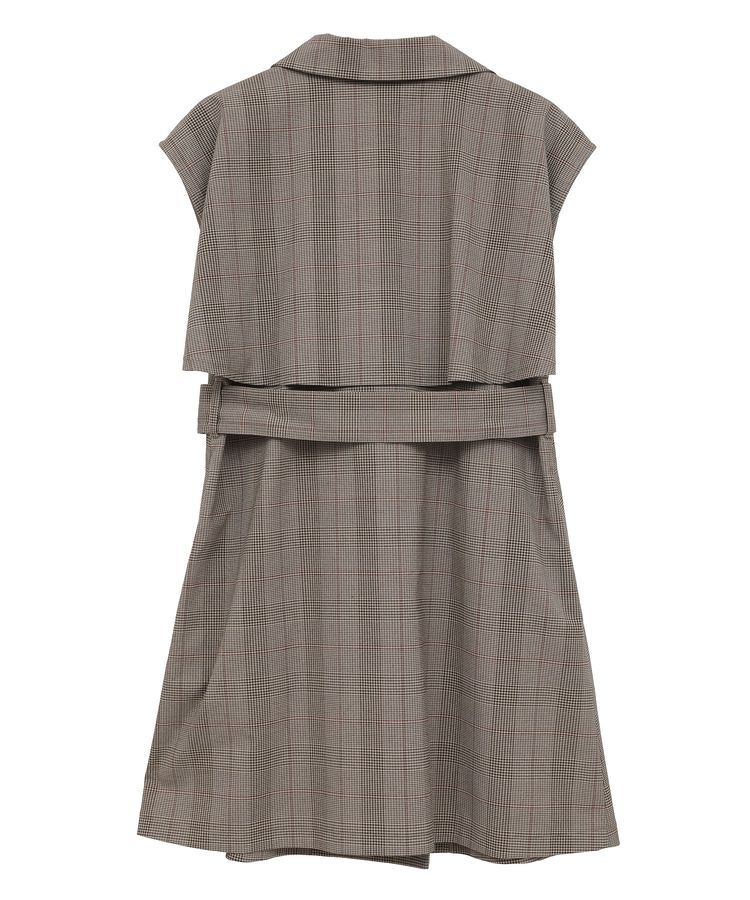 earth music&ecology「ショートジレンチ」|トレンチコート|