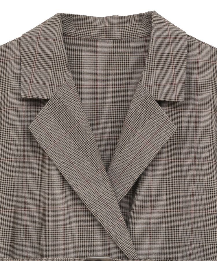 earth music&ecology「ショートジレンチ」|トレンチコート|