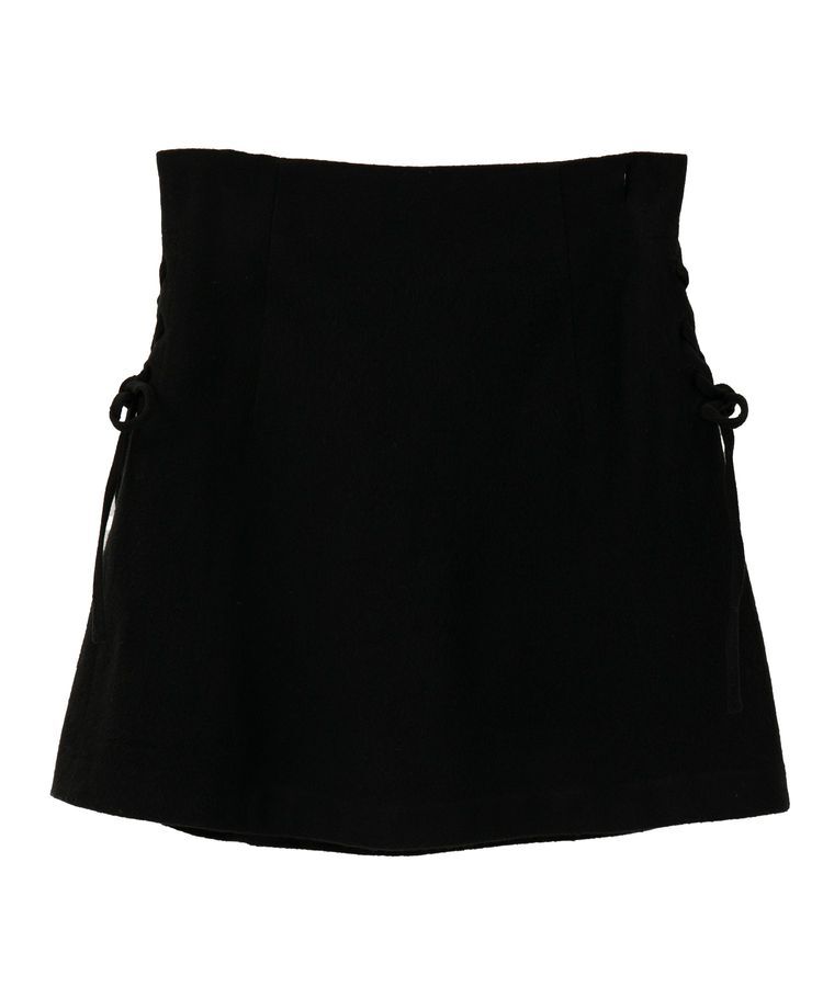 earth music&ecology「サイドレースアップミニスカート」|スカート|