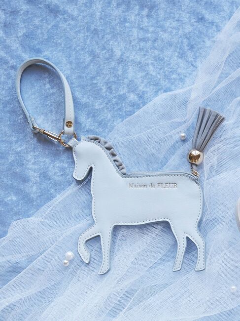 Maison de FLEUR「ポニーチャーム」|その他|サックスブルー