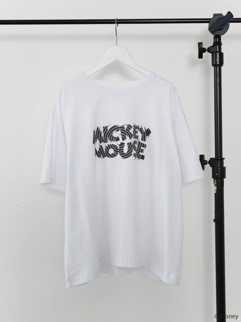  「背中アキロゴカットプルオーバー1/Mickey」|Tシャツ・カットソー|