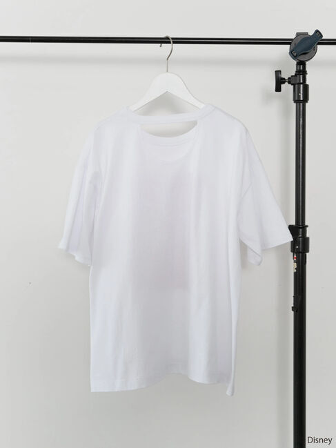  「背中アキロゴカットプルオーバー1/Mickey」|Tシャツ・カットソー|