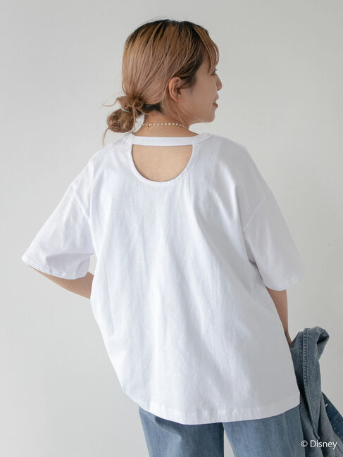  「背中アキロゴカットプルオーバー1/Mickey」|Tシャツ・カットソー|