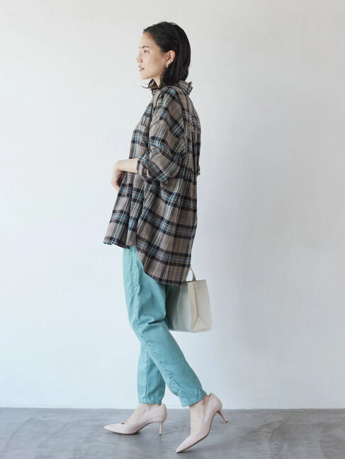  「綿ビエラチェックシャツ」|シャツ・ブラウス|