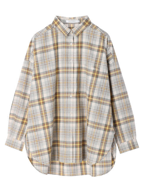  「綿ビエラチェックシャツ」|シャツ・ブラウス|